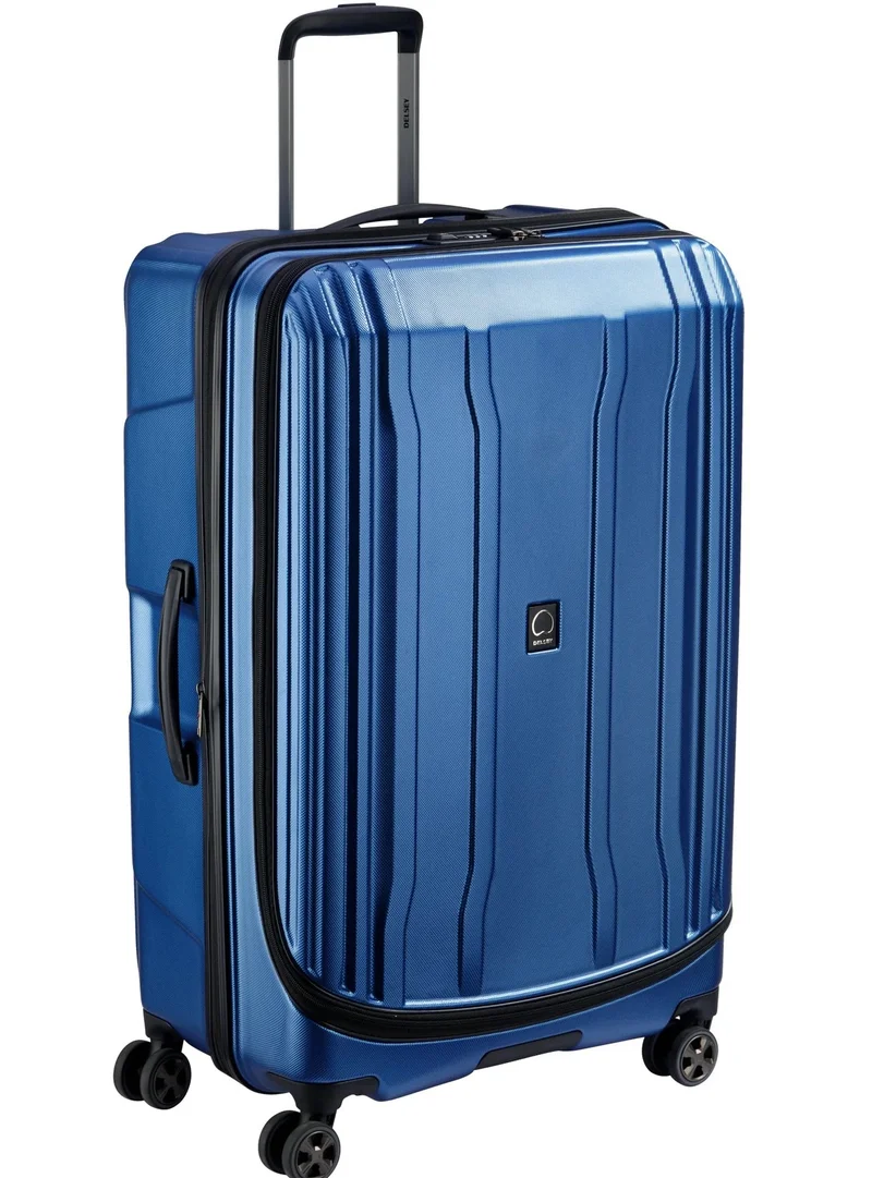 ديلسي _باريس حقيبة سفر بعجلات مزدوجة مقاس  سم زرقاء